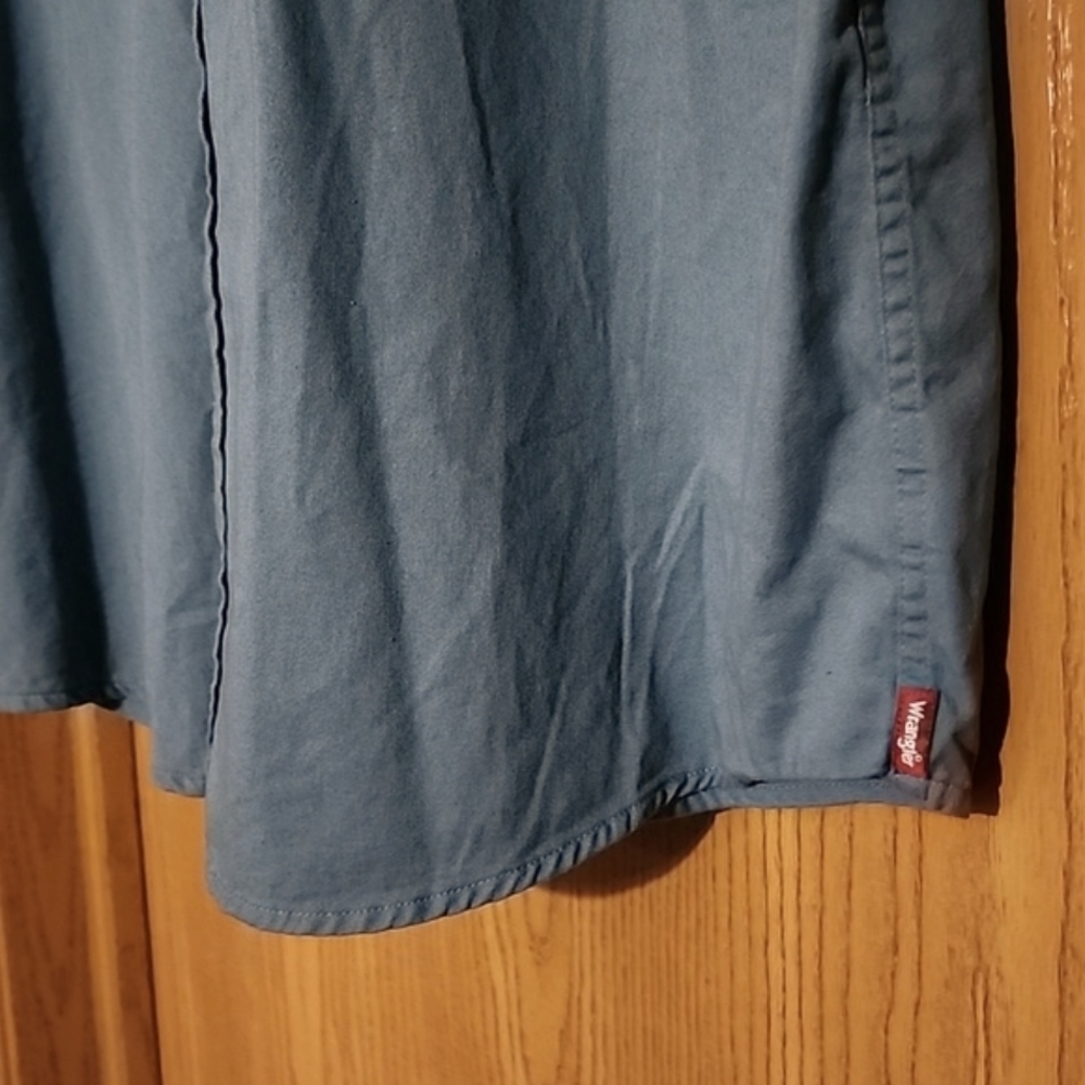 WRANGLER Men's Short Sleeve Shirt, Size XL - Picture 5 of 5